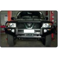 Deluxe Commercial Bull Bar to suit Nissan Patrol Y61 GU Series 1-3 (Coil Spring O