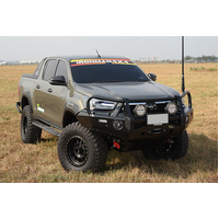 Deluxe Commercial Bull Bar to suit Toyota Hilux 8/2020 onwards MY21